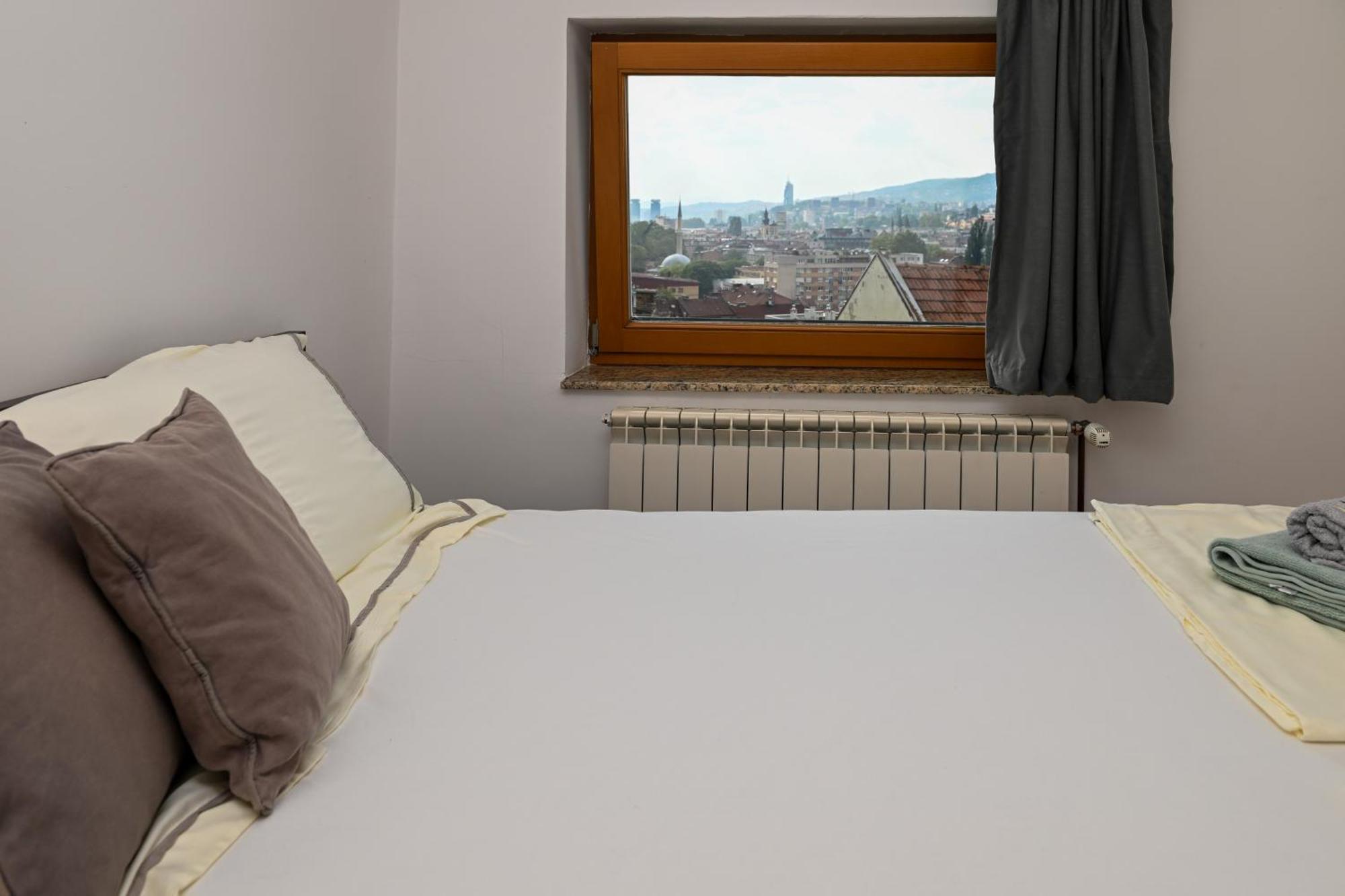 View Of The Vijecnica Apartment