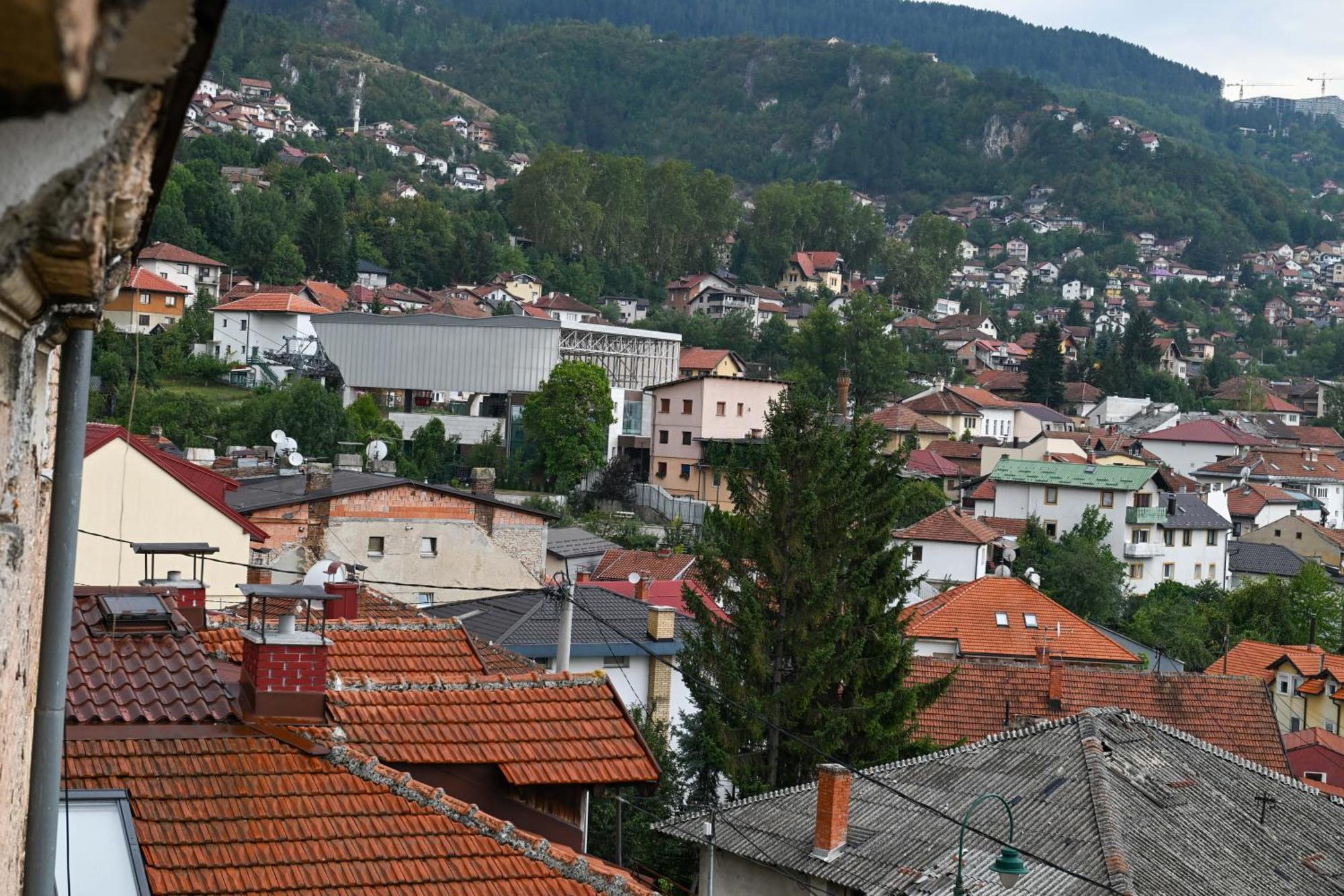 Apartment View Of The Vijecnica Sarajevo